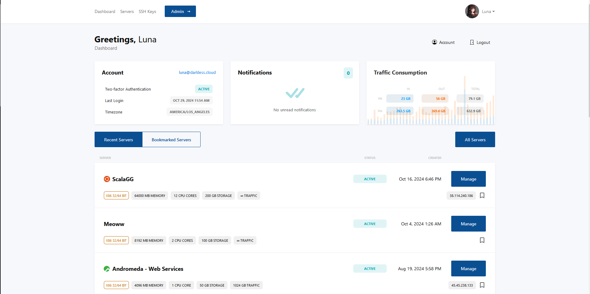 We don't decide what you want for your server, that's why we've hand built a hosting that has customizability and intuitive controls like no-where else on the planet - period.